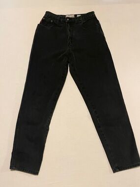 Vintage 90s Bugle Boy Collection For Her Black Mom Jeans High Rise 10⁠